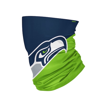 Foco FOCO Seattle Seahawks Gaiter Scarf Face Mask 1 pk 194751392900